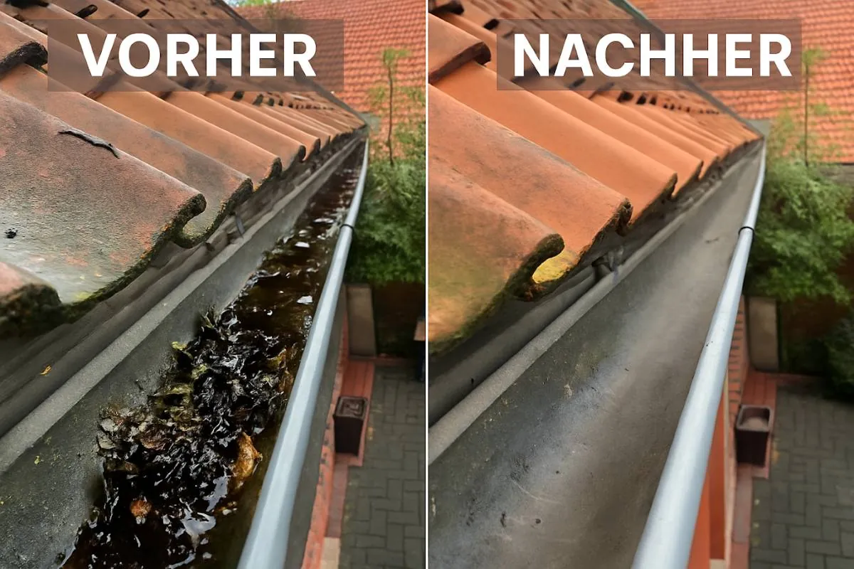 Dachrinnenreinigung Hannover